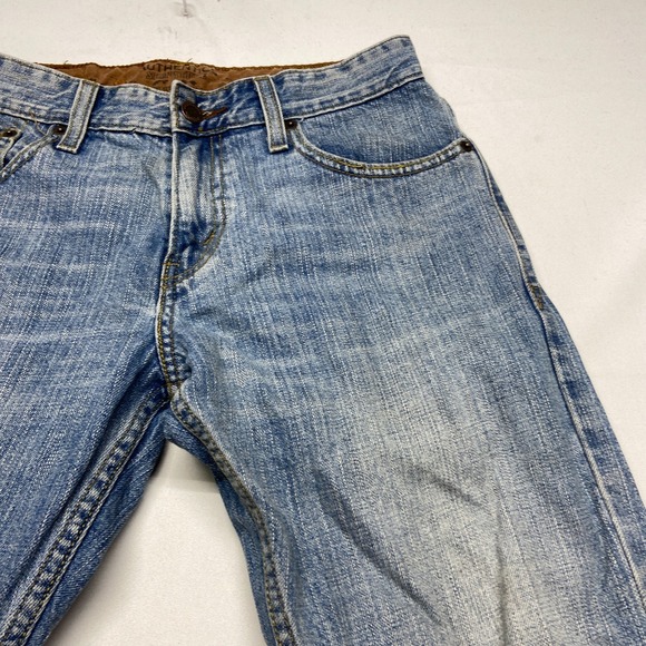 Levi's Jeans Womens W29xL30 Blue Cotton Denim 5-Pocket Design Low Bootcut Leg - Picture 13 of 16